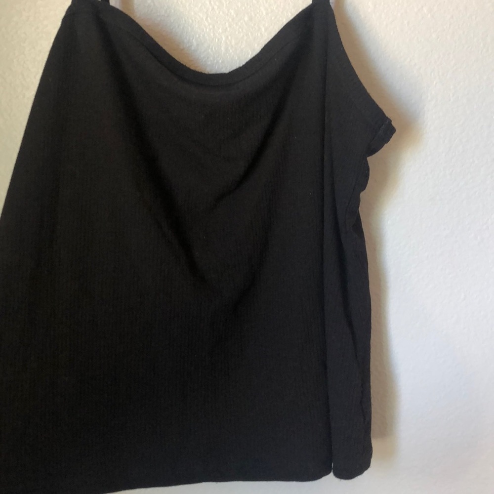 Black tank top